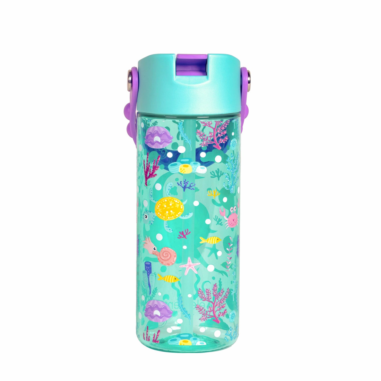 Splash 18 oz Water Bottle - Mermaid