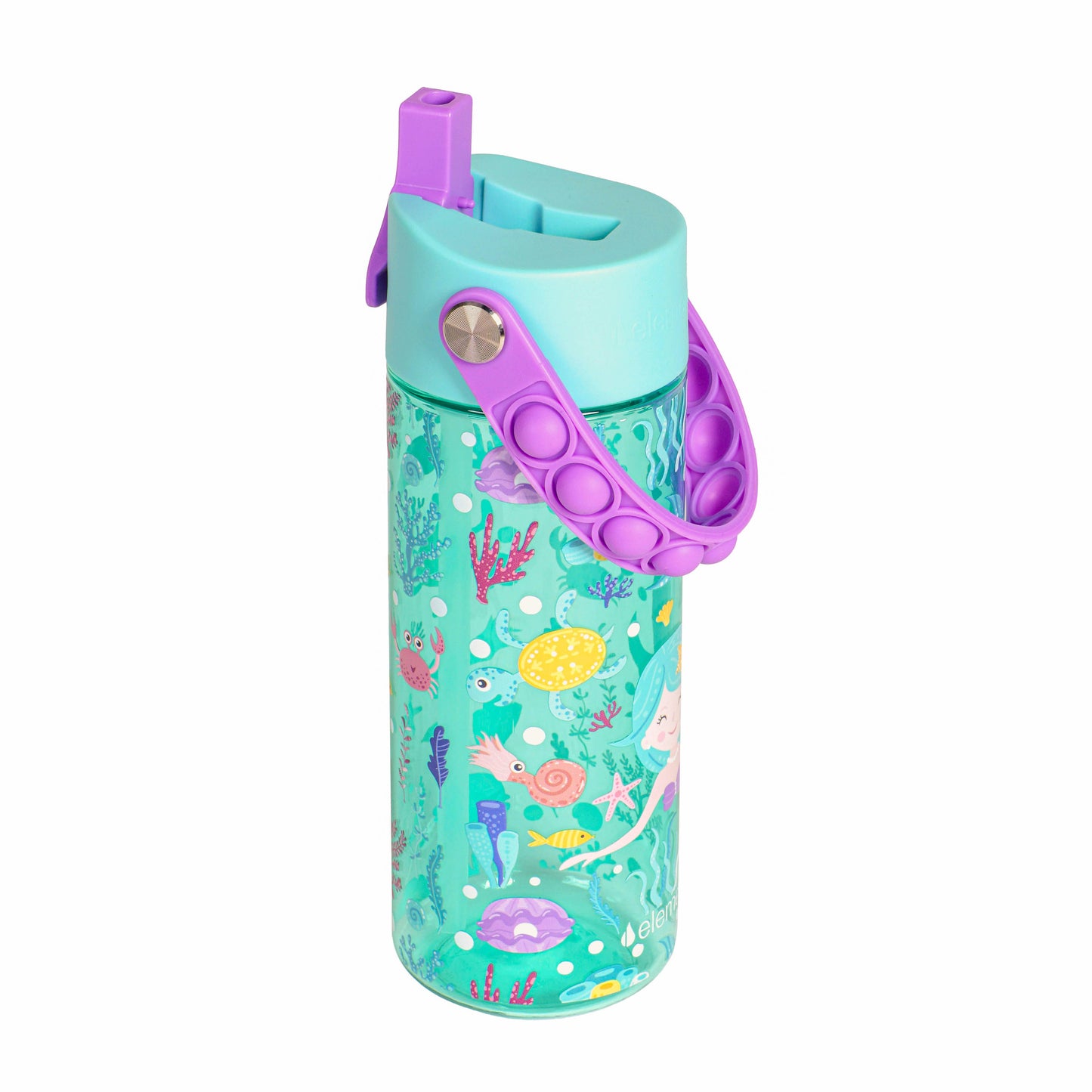 Splash 18 oz Water Bottle - Mermaid