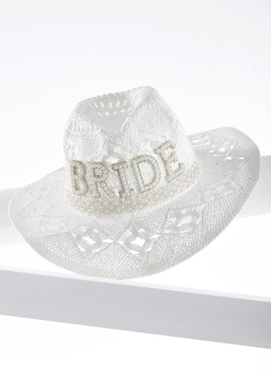 Bling Bride Hat