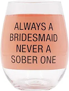 Bridesmaid Wine Glass