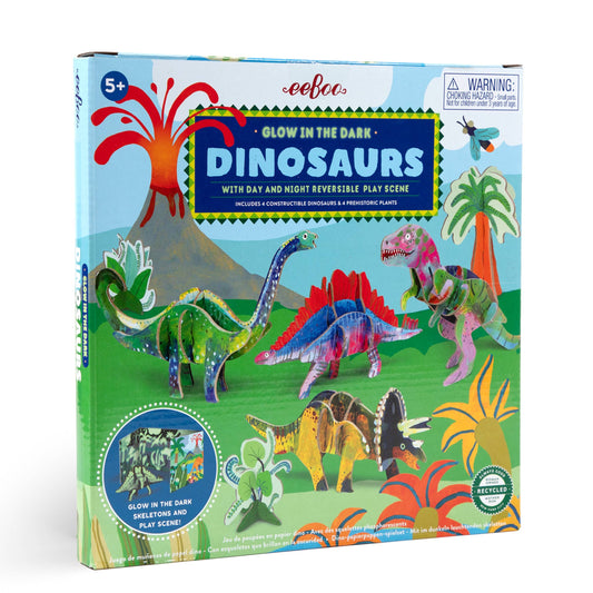 Dino 3D Glow-in-the-Dark Building Set