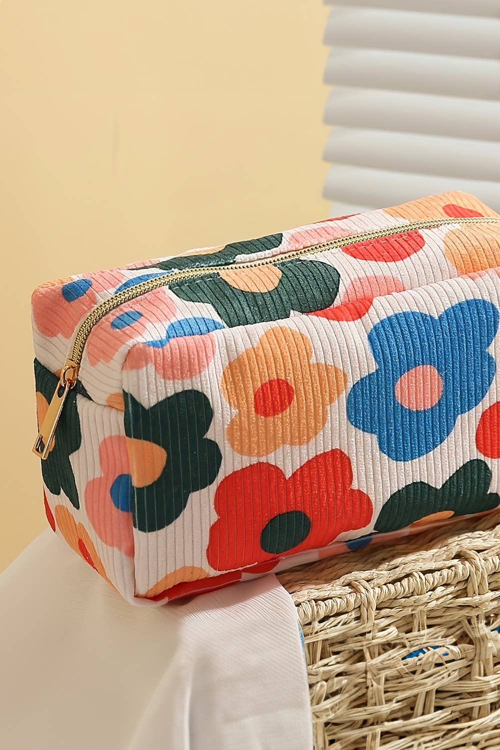 Flower Cosmetic Bag