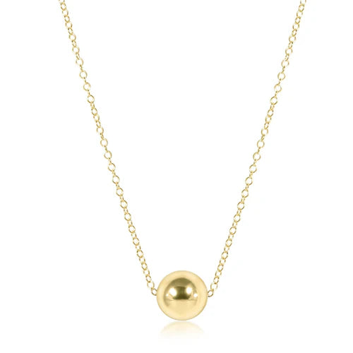 Enewton 16" Necklace Gold - Classic 8mm Gold