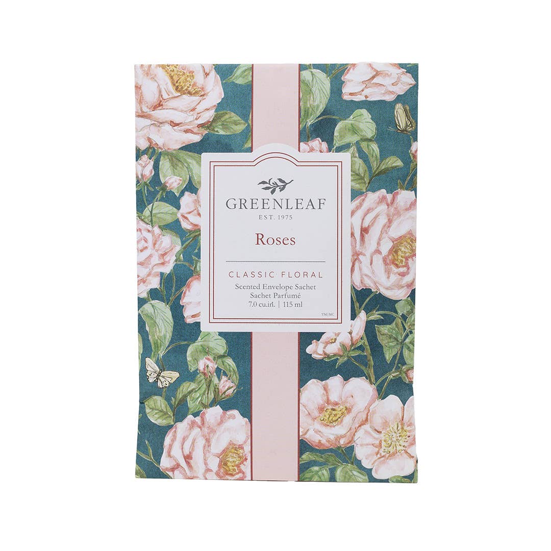 Greenleaf Roses Sachet