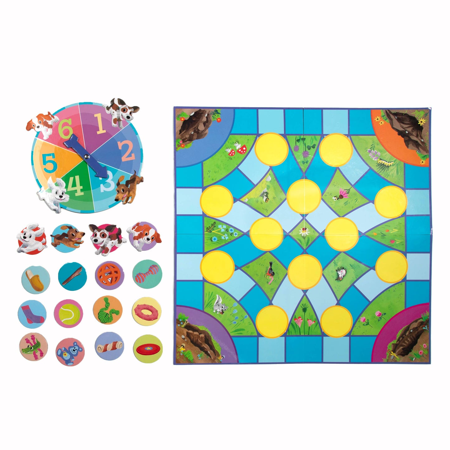 Puppy Fuffle Shaped Board Game