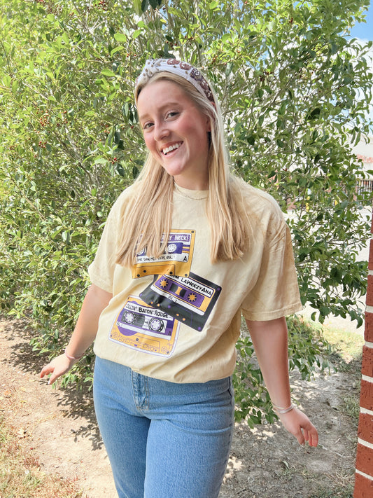 Let The Band Play Neck Game-Day Tee