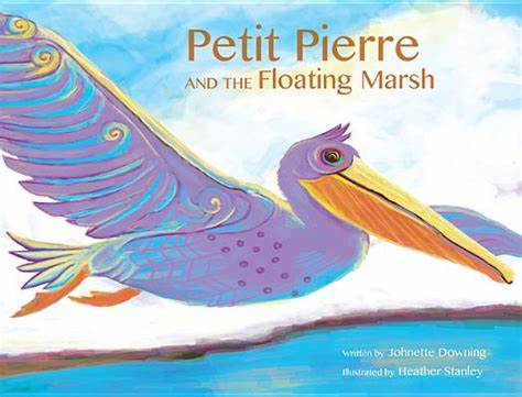 Petit Pierre and the floating Marsh Book