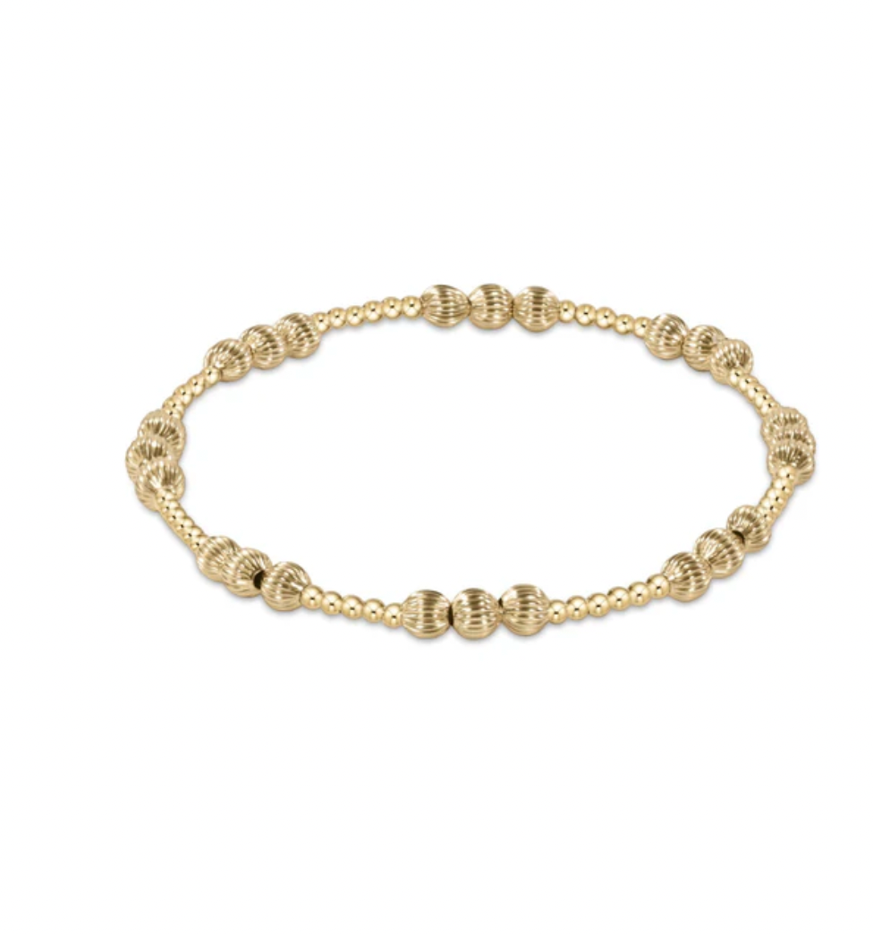 Enewton Dignity Joy 4mm Bead Bracelet - Gold