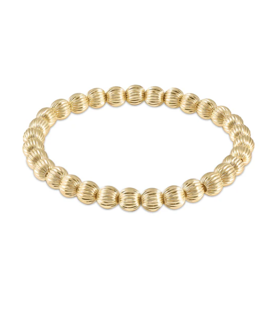 Enewton Dignity Gold 6mm Bead Bracelet