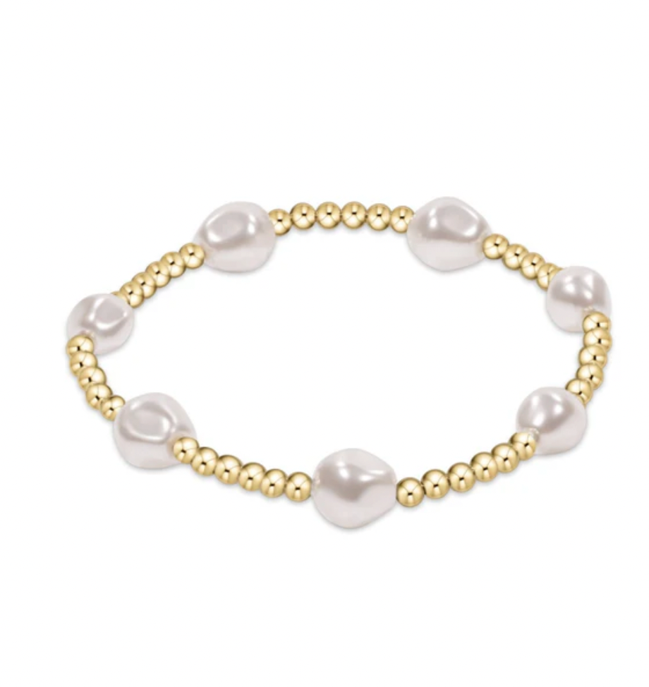 Enewton Admire Gold 3mm Bead Bracelet - Gold