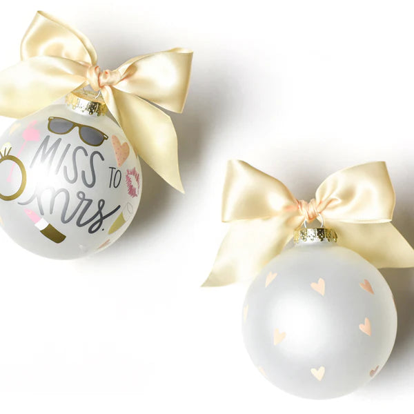 Bridal Coton Colors Ornament