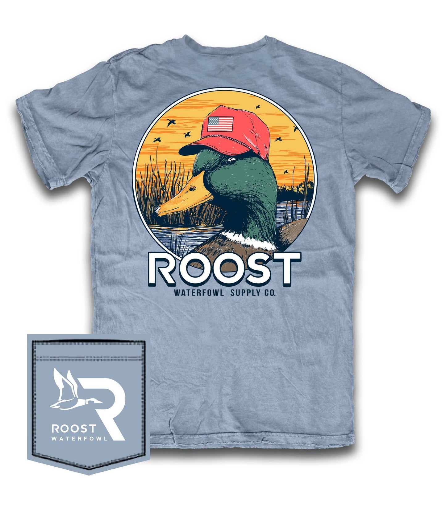 Roost Duck with Hat T-Shirt