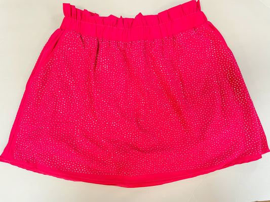 QUEEN OF SPARKLES - Rhinestone Activewear Skort