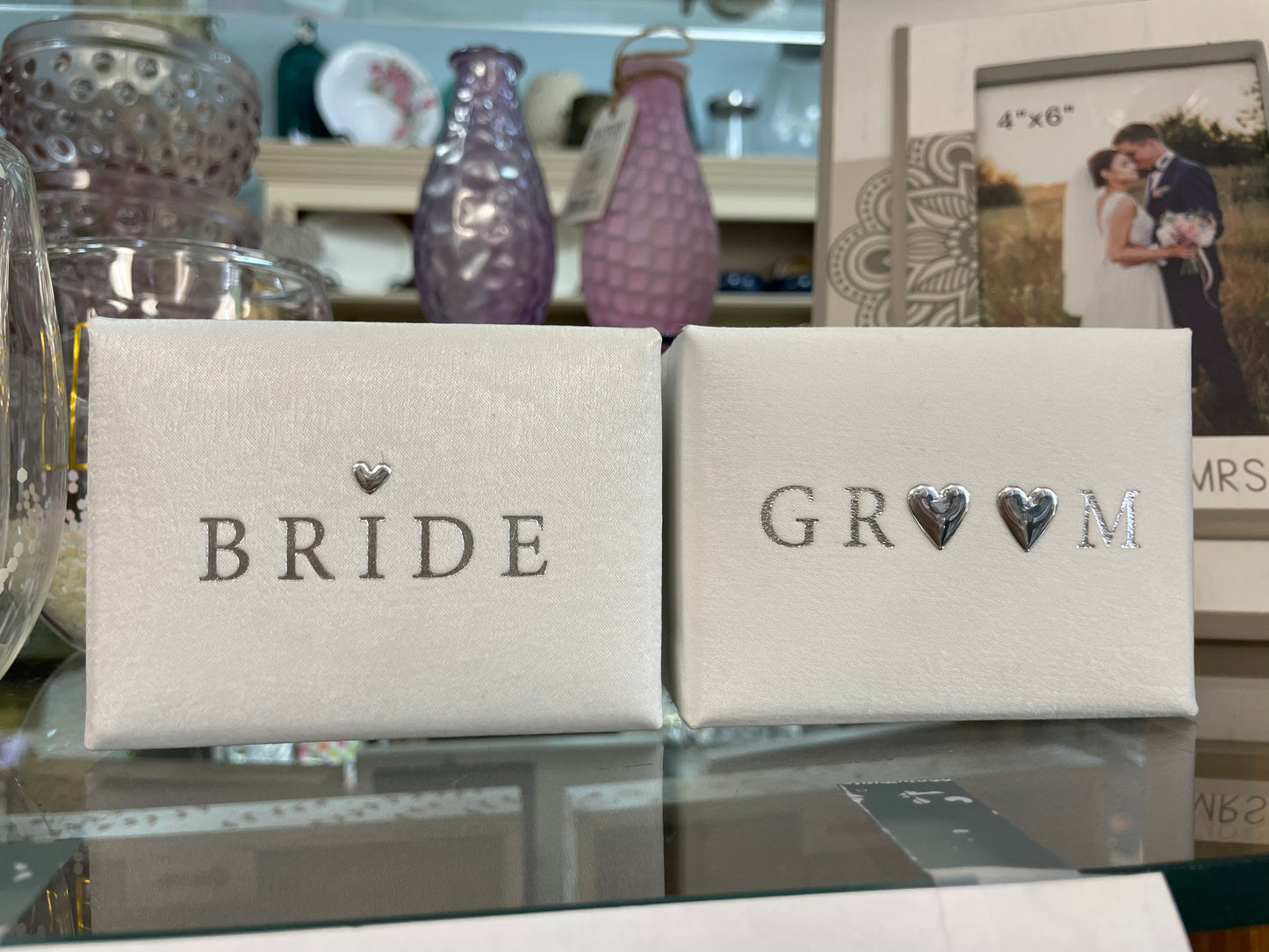 Bride and Groom Ring Boxes