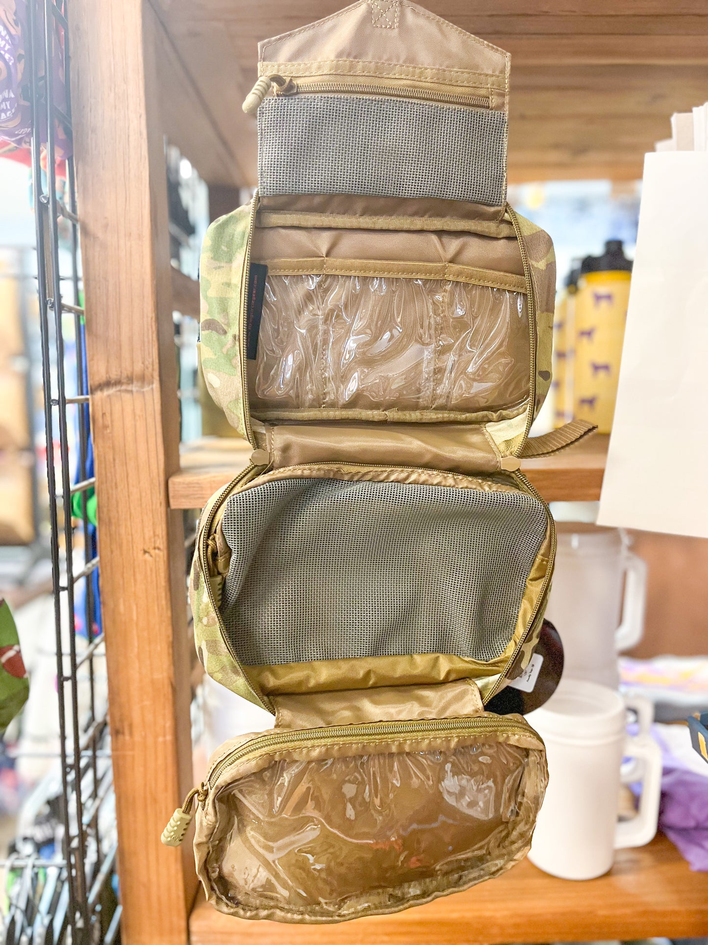 Men’s Camo Toiletry Bag