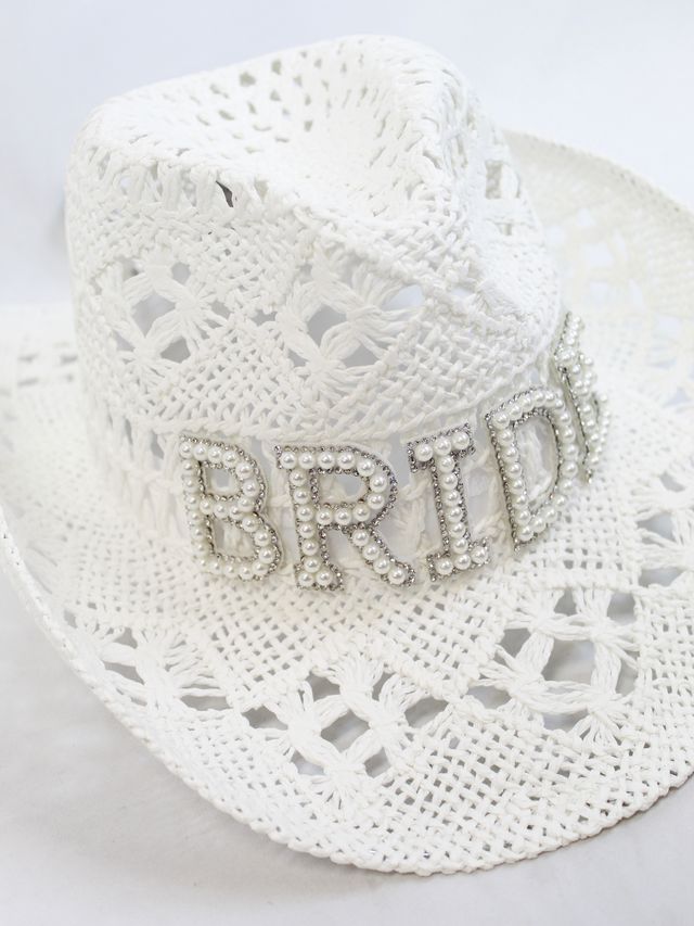 Bling Bride Hat