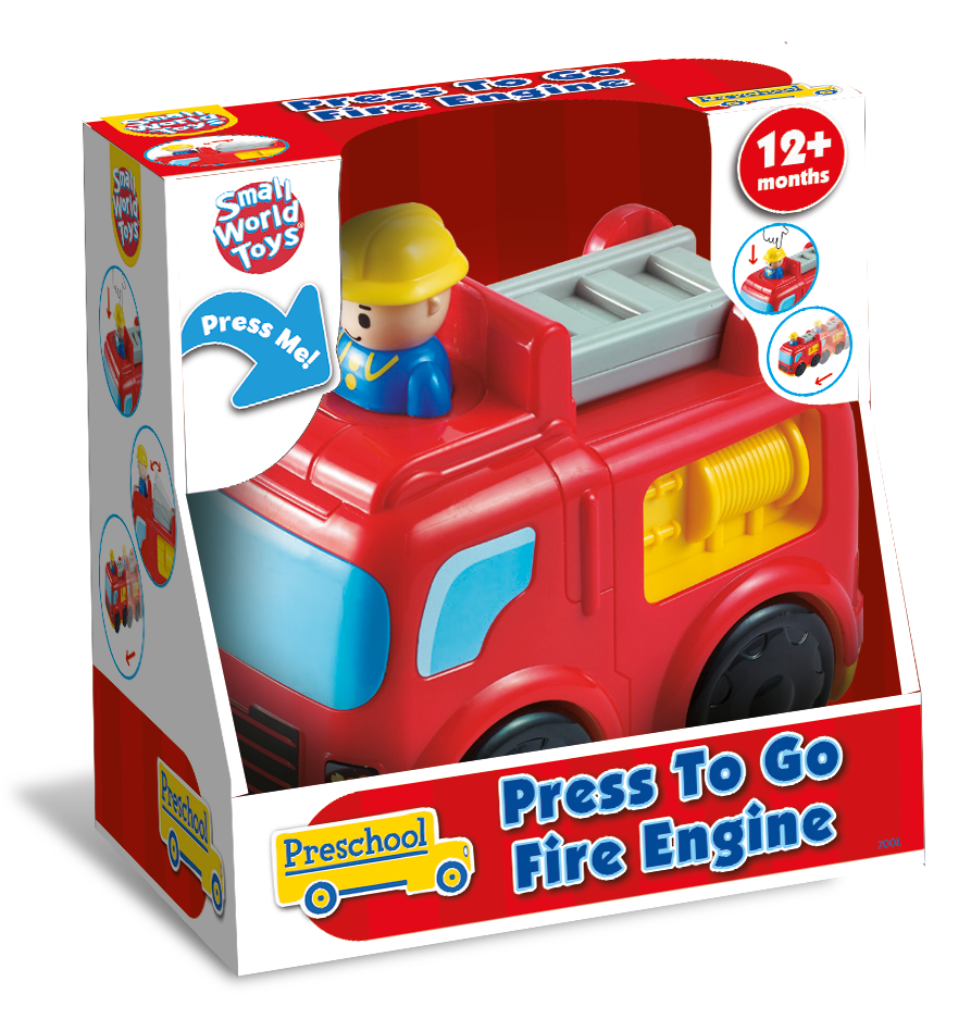 Press To Go Fire Engine